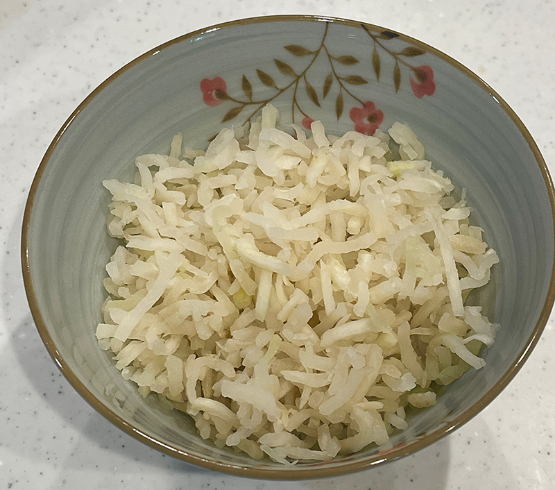 切り干し大根ご飯（撮影／mako）
