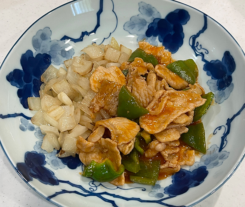 甘酢豚丼