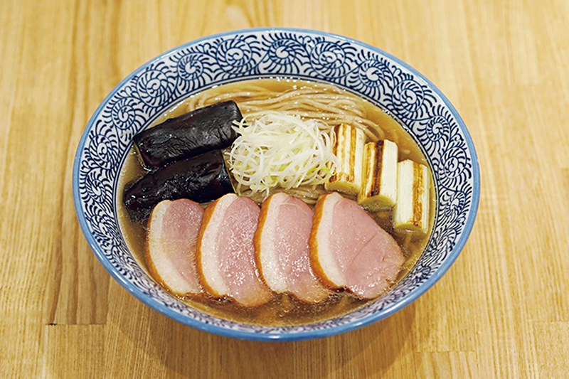 冷製鴨だしらぁ麺／930円