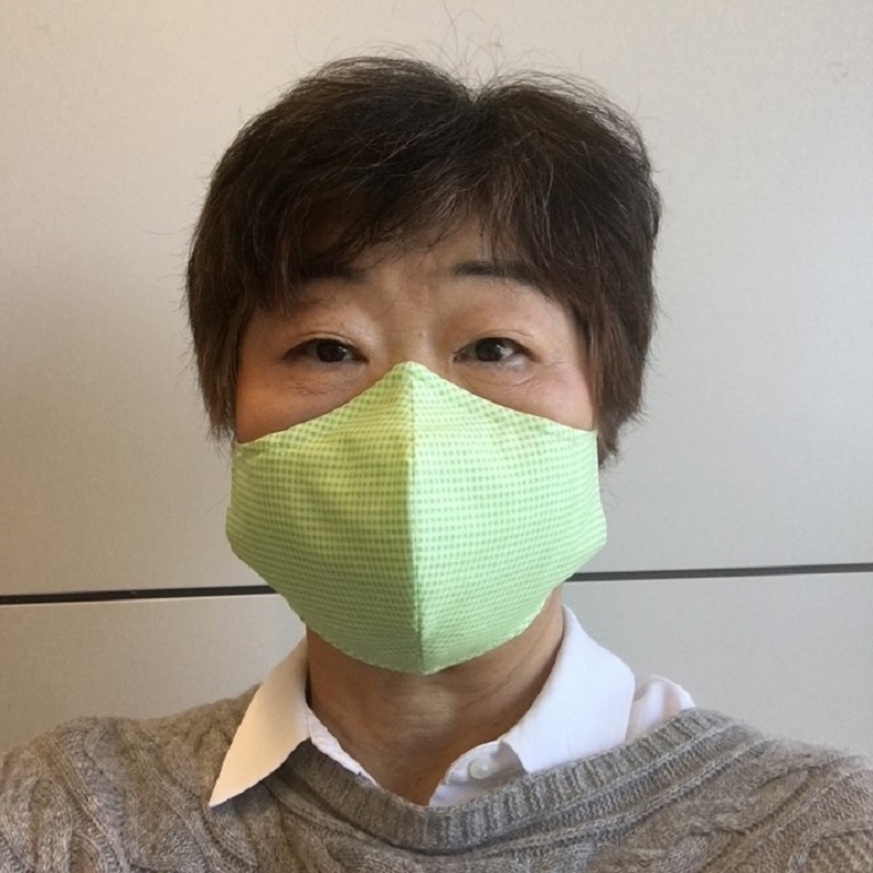 オバ記者作のマスク