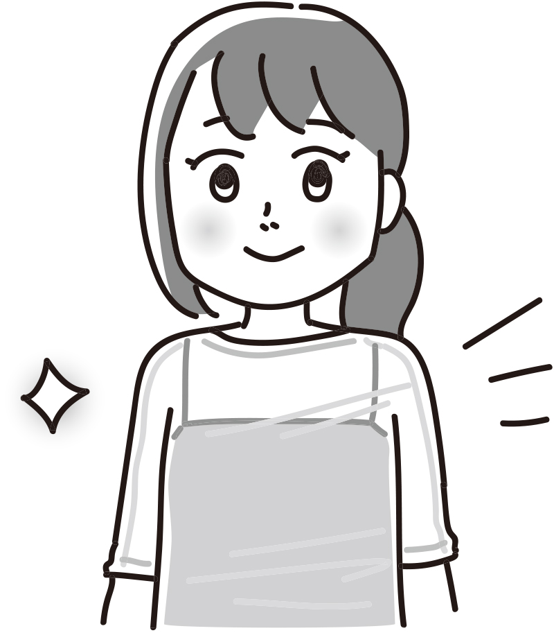 てOK”のインナーとしても使えるため、透け感のあるトップスもスマートに着こなせる