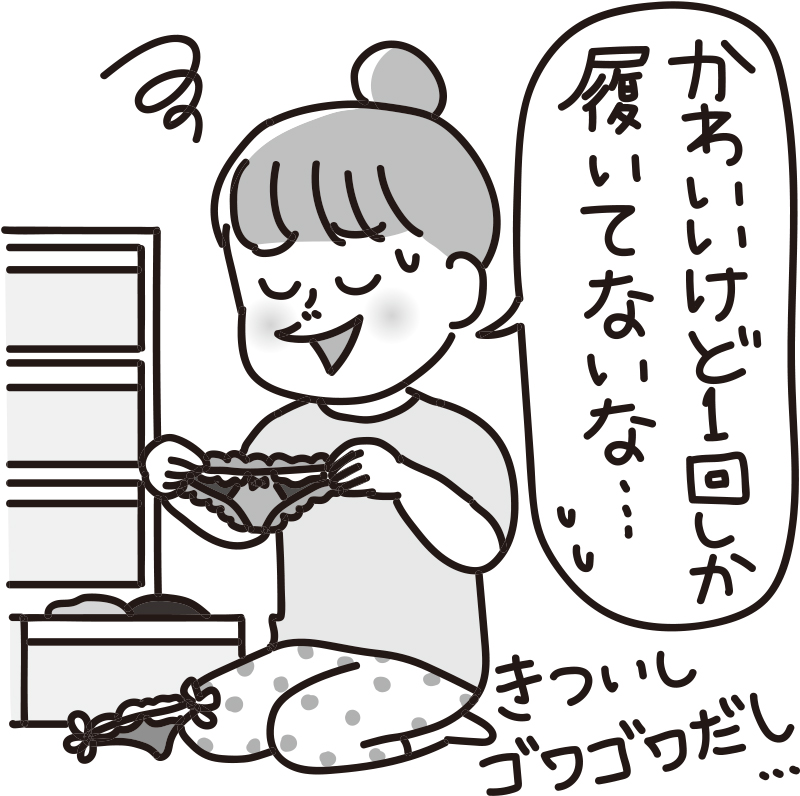 下着と女性