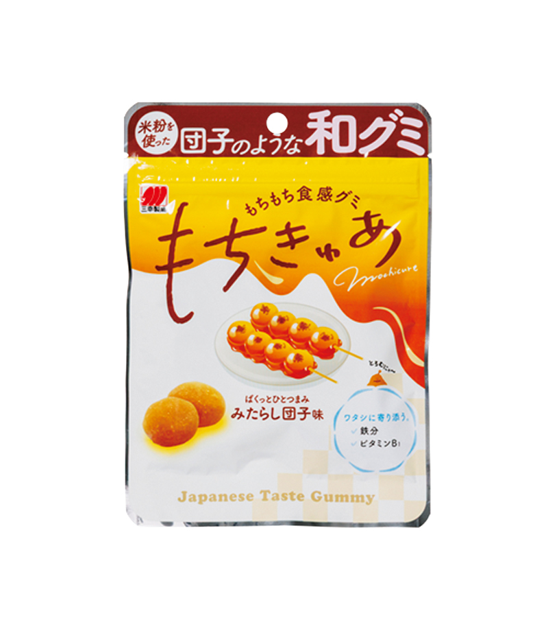「もちきゅあ みたらし団子味」（三幸製菓）