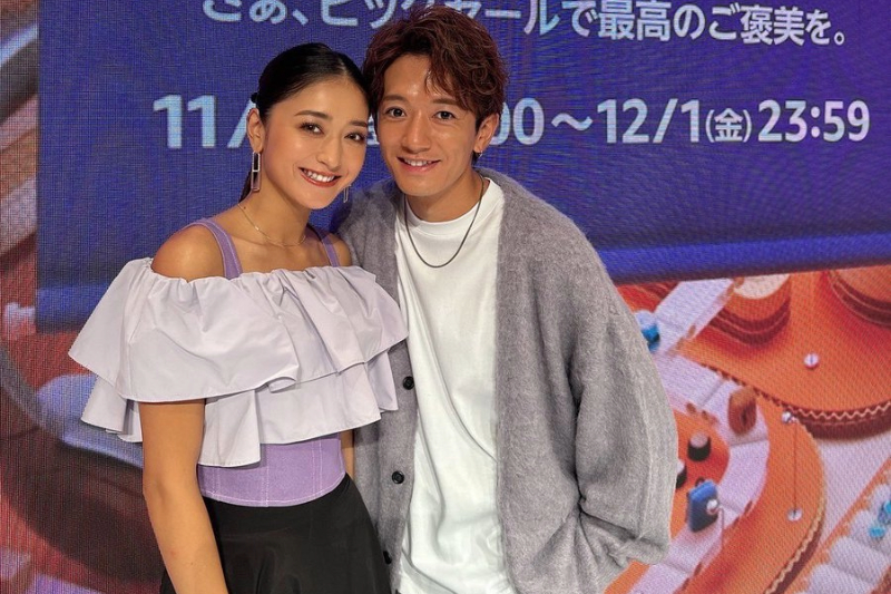 夫婦でイベントに参加（大倉士門のXより）