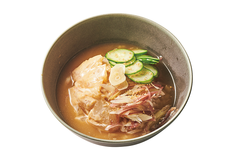 「冷やしにんにくごま鯛茶漬け」