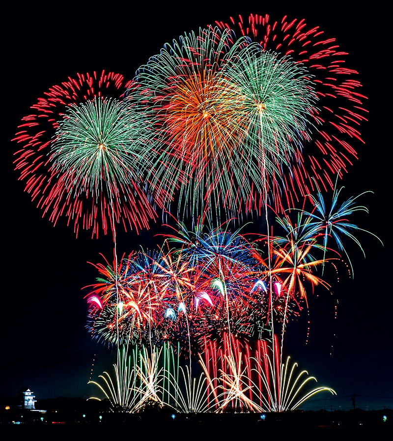 写真は利根川大花火大会（今年は9月13日開催）（c）Daisuke Uematsu