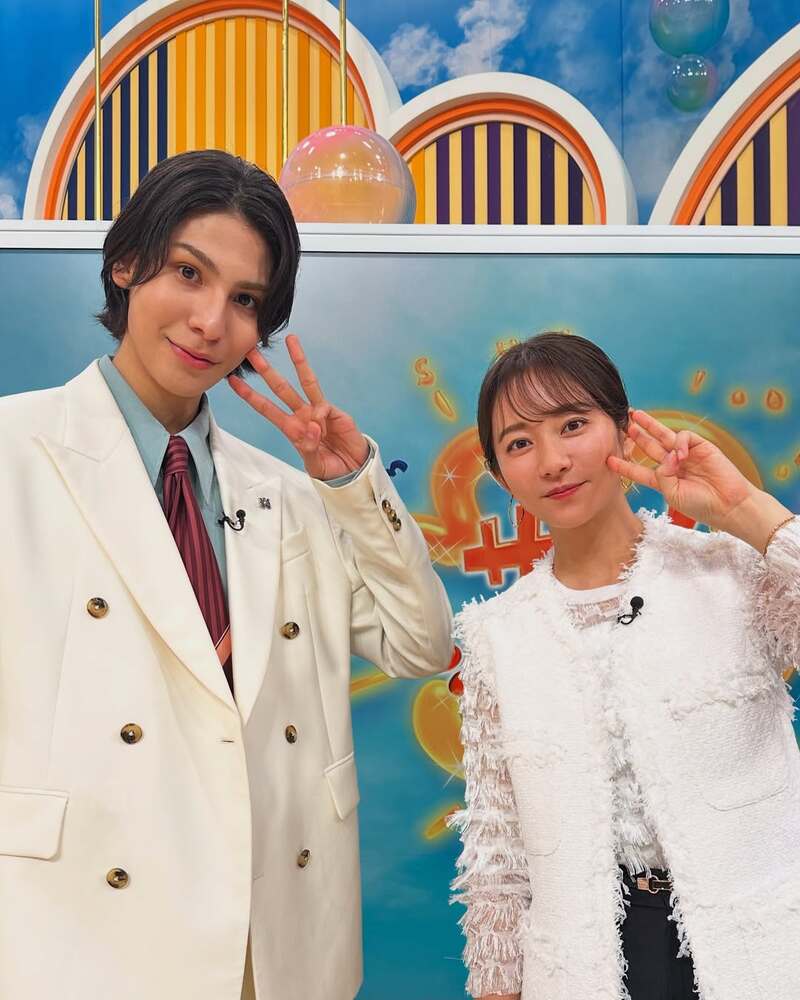 ラウールと木村文乃のツーショット（インスタグラムより）