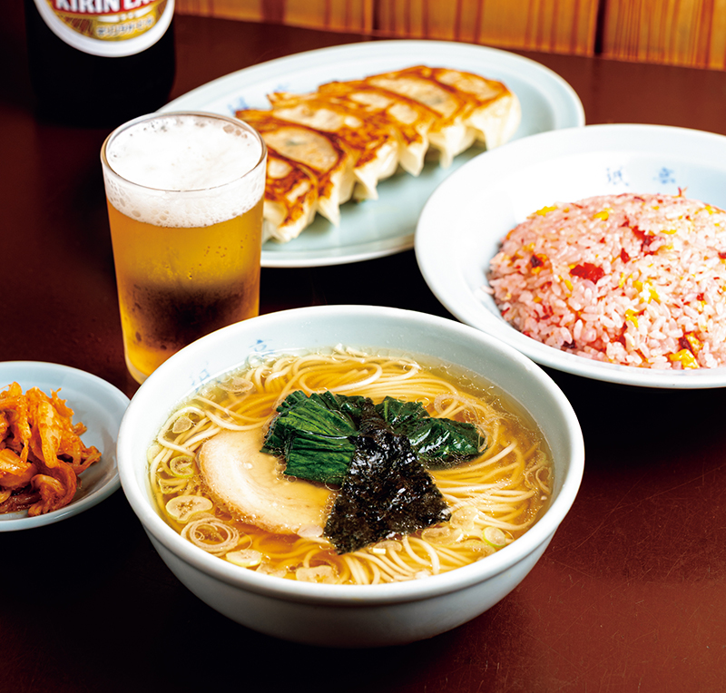 「ラーチャン（半ラーメン・半チャーハン）」（990円）