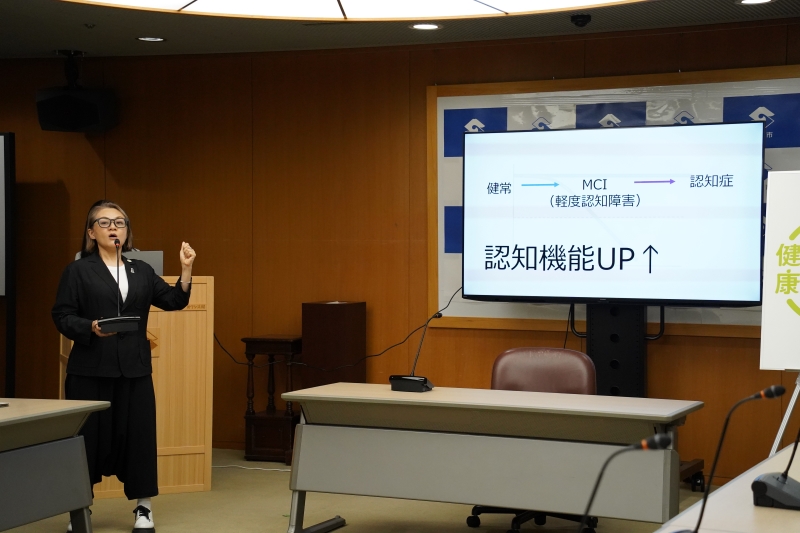 宮﨑特任研究員がダンスと健康について解説