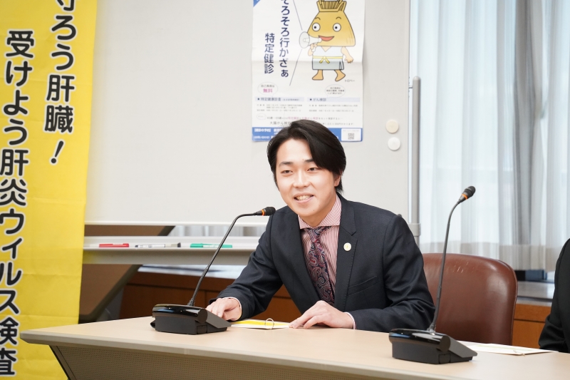 新サポーターとなった前田