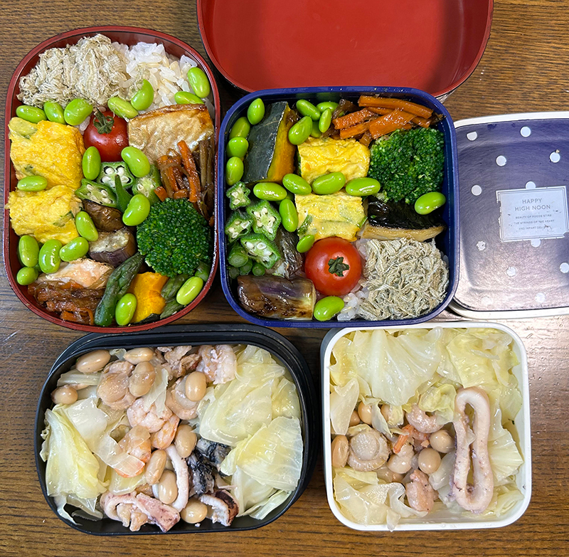 百合子さんがつくる弁当