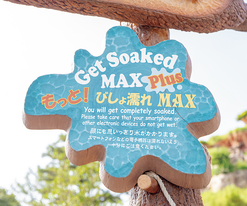 「スプラッシュ・マウンテン“びしょ濡れMAX”」