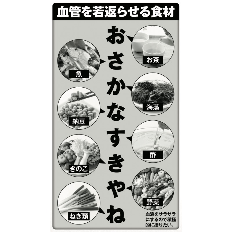 血管を若返らせる食材8選