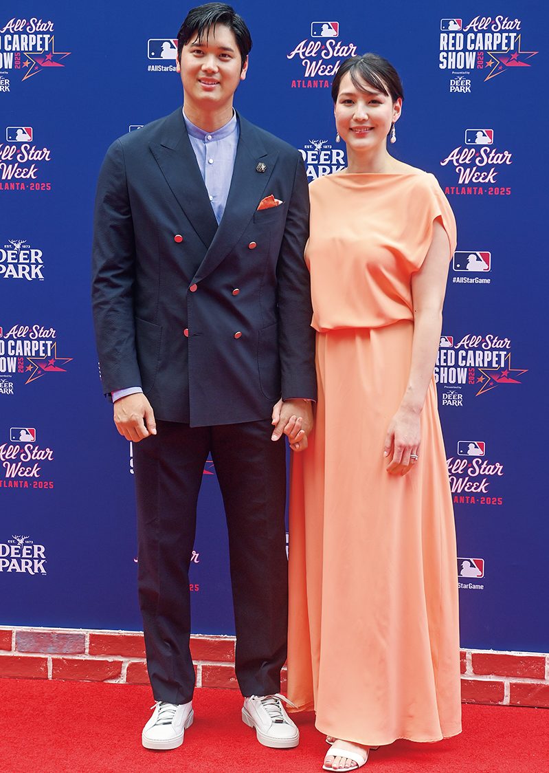 大谷翔平選手＆真美子夫人（写真／ゲッティイメージズ）