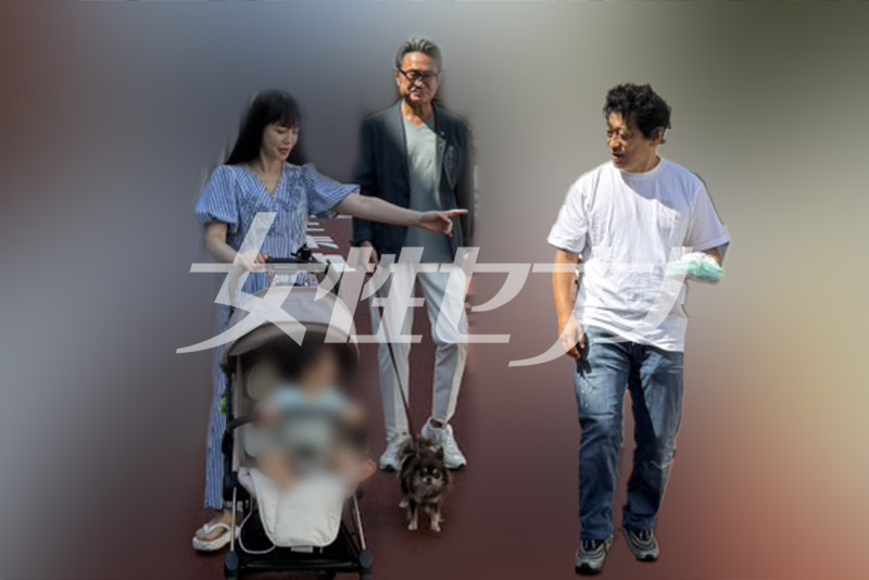 付き人と松下さんが話す場面も（2025年8月）