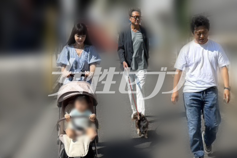 付き人も一緒に出かけていた（2025年8月）