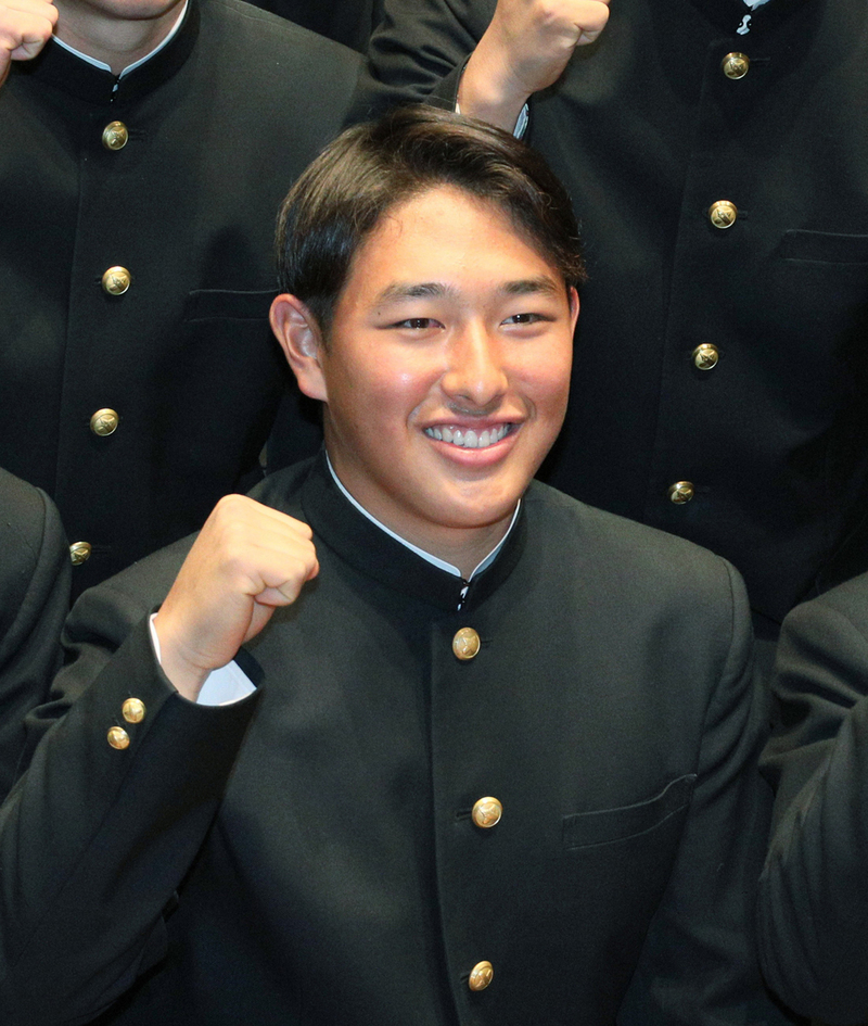 次男・勝児さん（時事通信フォト）