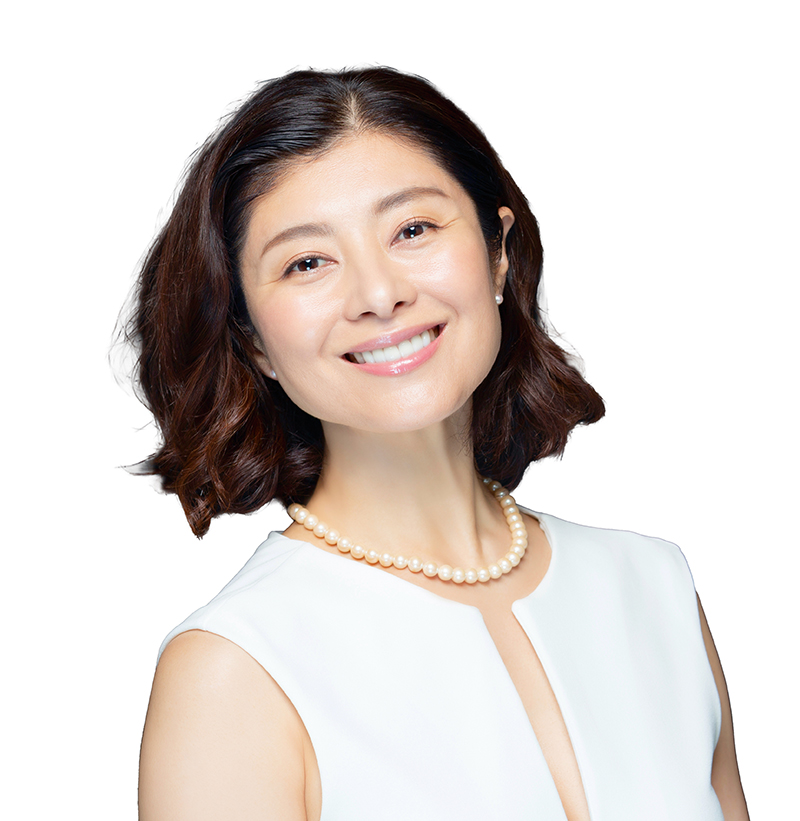 表情筋研究家の間々田佳子さん