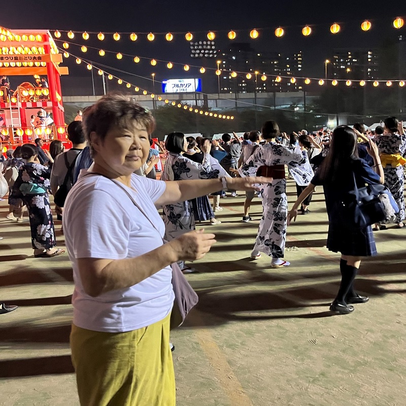 『中央区大江戸まつり盆踊り大会』がきっかけで盆踊りに目覚めた
