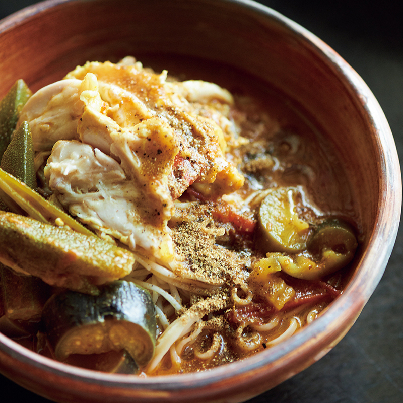 「冷やしラッサムそうめん」