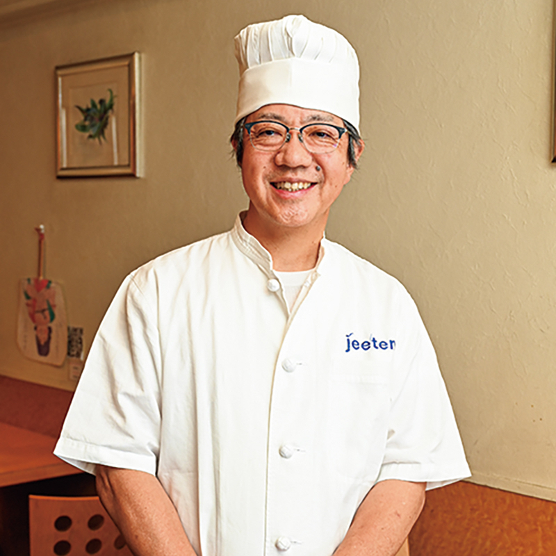 「吉田風中国家庭料理jeeten（ジーテン）」の吉田勝彦シェフ