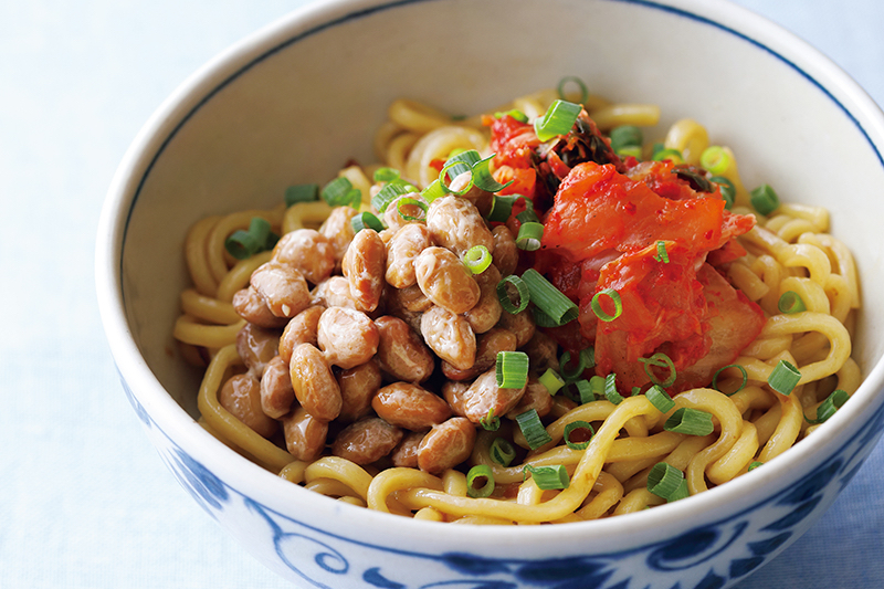 「納豆の油そば」