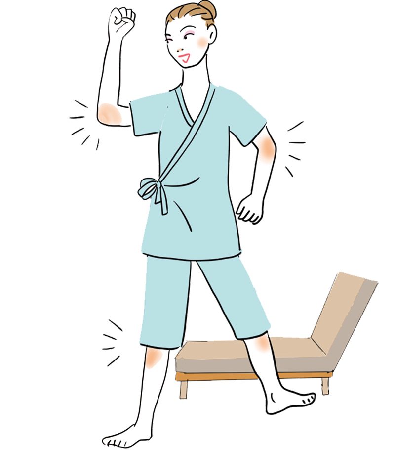 肩やひざといった関節の痛みにも効果が期待
