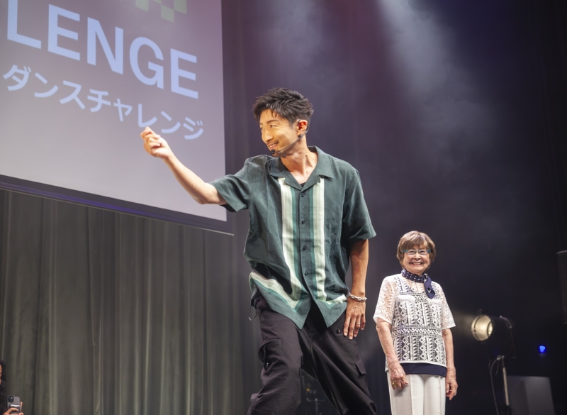 EXILEのMAKIDAIがダンスを教えた