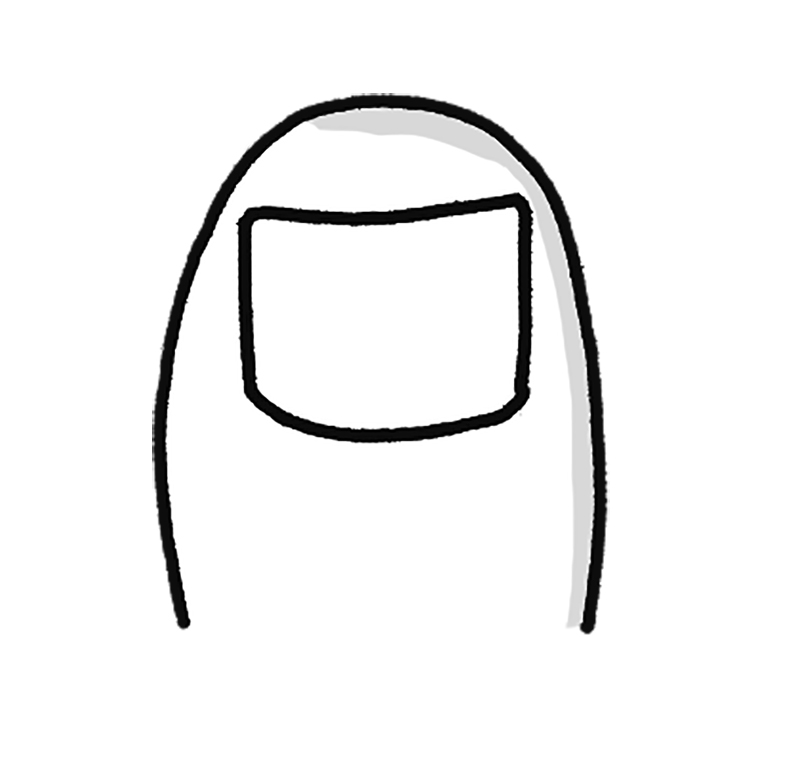 深爪（イラスト／鈴木みゆき）