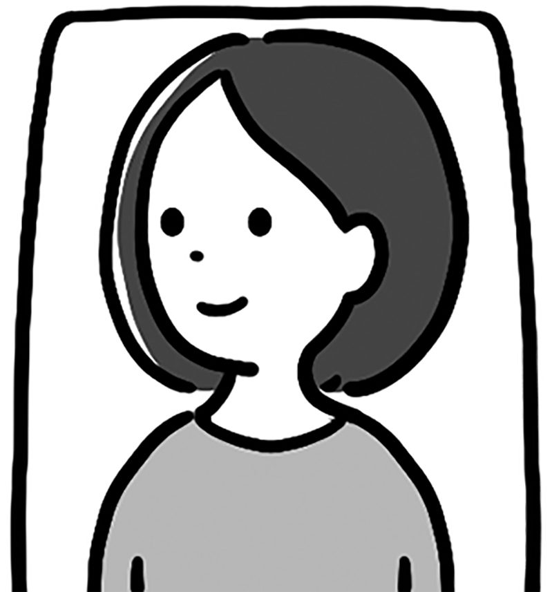 ゆっくり右側を向いて、そのまま10秒間キープ（イラスト／成瀬 瞳）