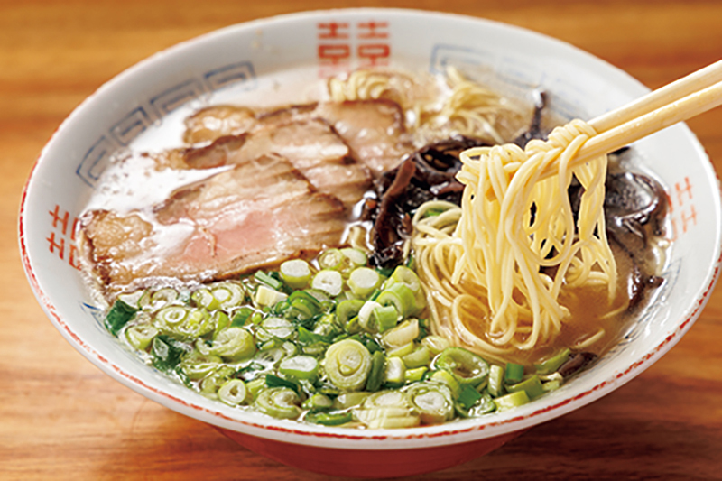かじしか特製ラーメン（撮影／玉井幹郎）
