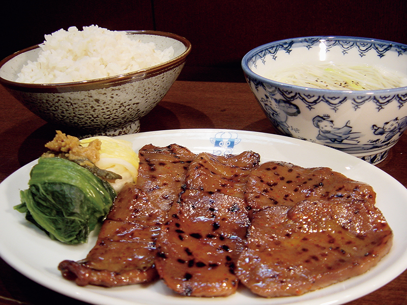 みそ漬け牛たん定食（写真提供／牛たん 一福）