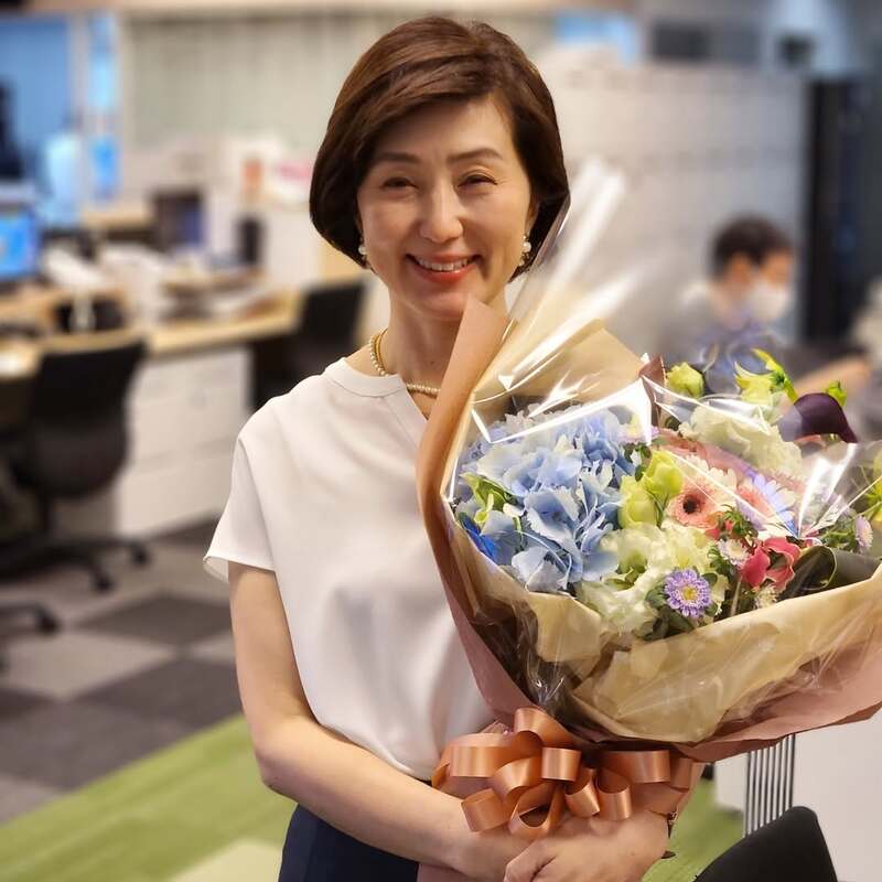 フジテレビの佐々木恭子アナ（番組公式インスタグラムより）