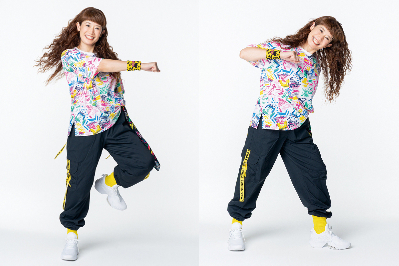 踊る女性