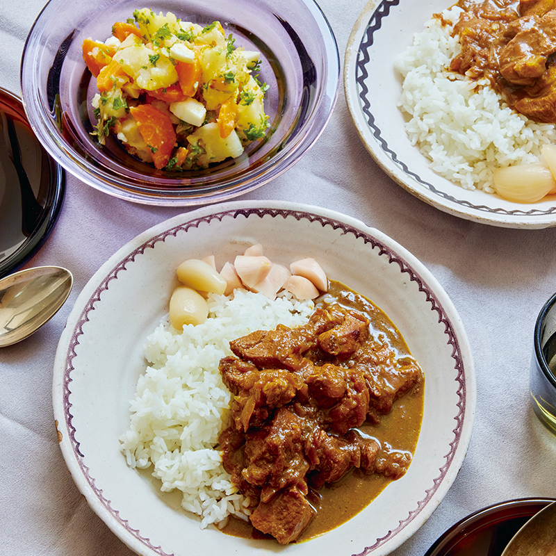 カレーがある食卓