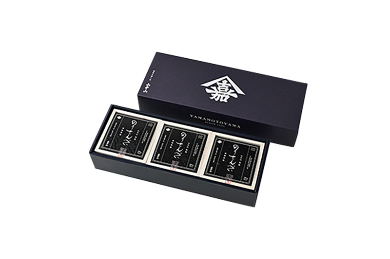 「山本山」の「のりせんべい 3個セット」