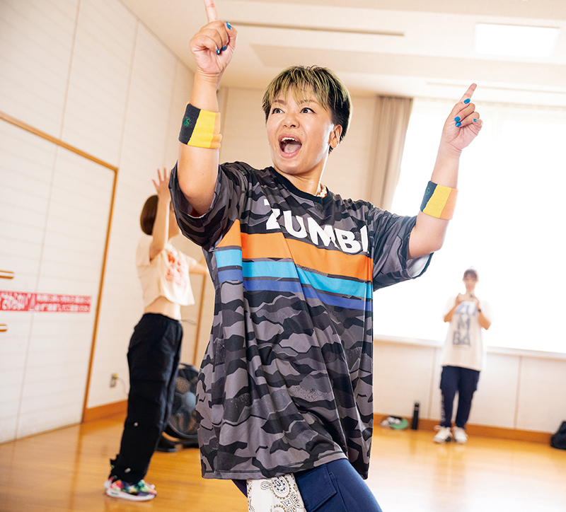 ZUMBAインストラクター　大滝由美子さん