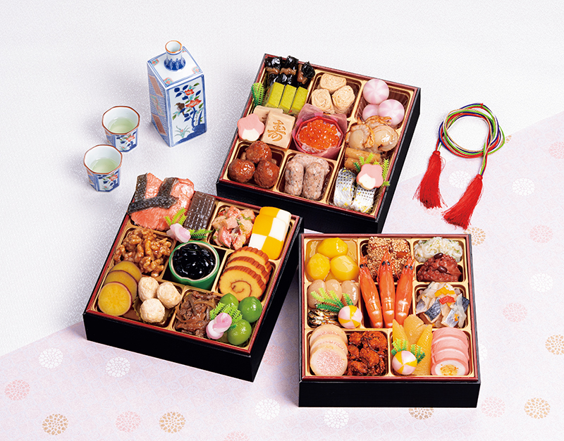 「千賀屋謹製 迎春おせち料理『おもいやり』和風三段重38品」