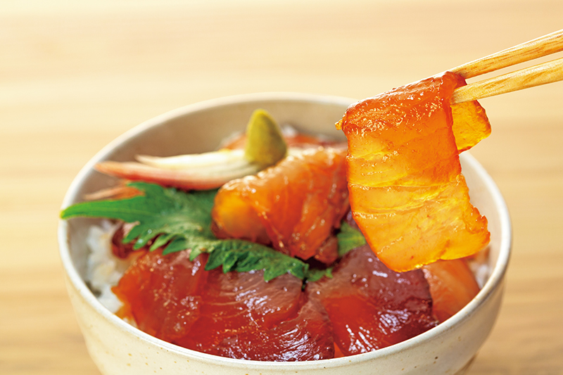 「ビンチョウ鮪のうまい漬　110g×4パック」