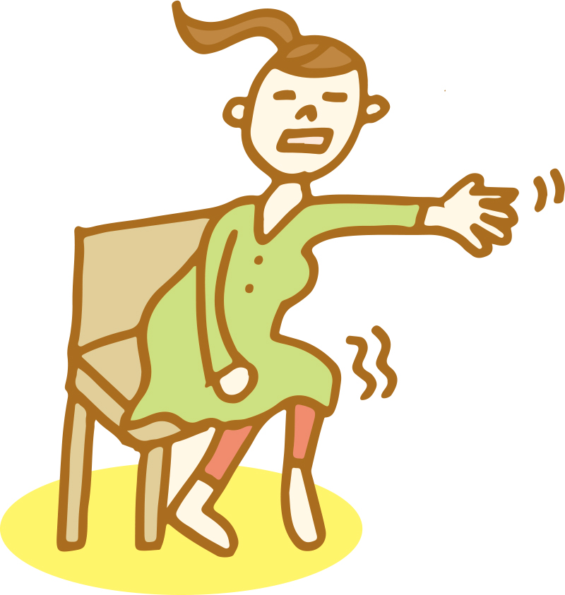 座っていると、とっさに立ち上がれない
