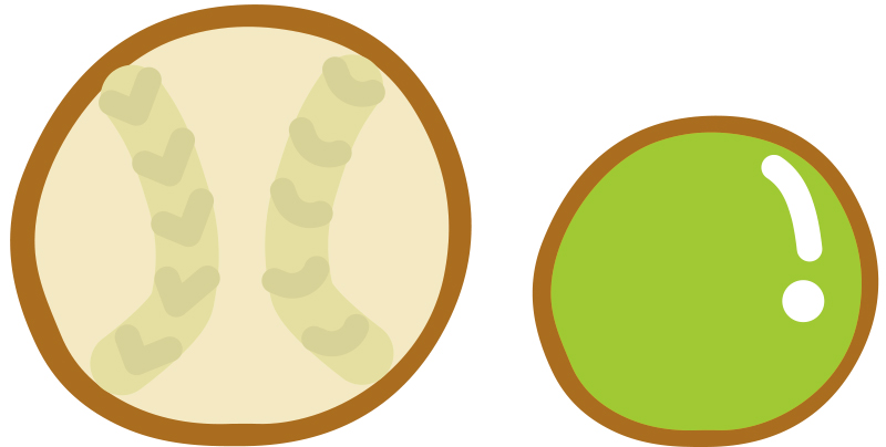 慣れてきたら、軟式野球のボールやスーパーボールも◎