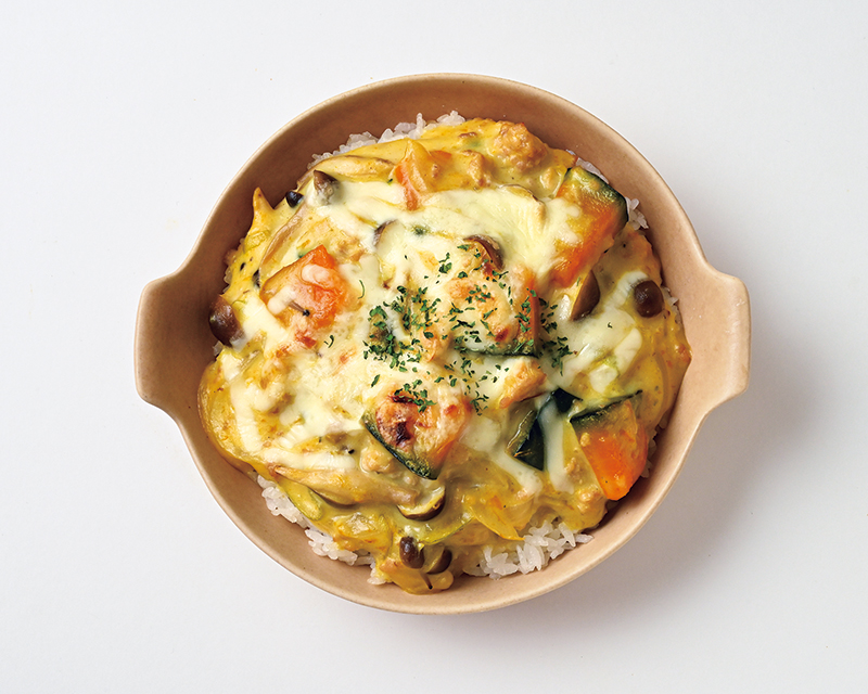 「かぼちゃのドリア」