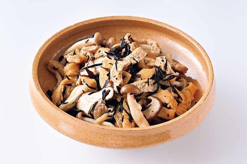 「きのこのひじき煮」