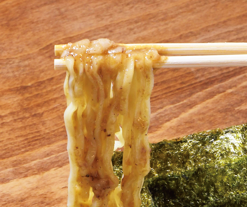 超濃厚スープにあう麺