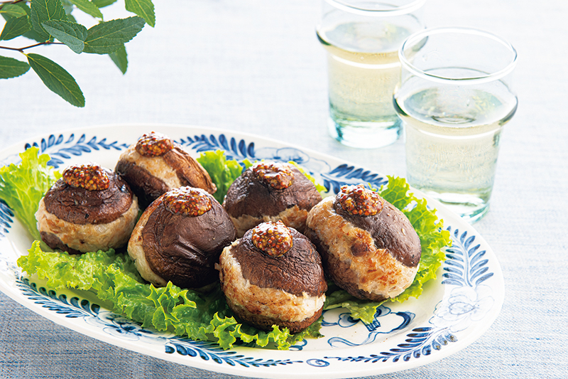 「干ししいたけの肉団子」