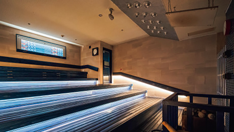 愛媛産の“藍”の美しさを取り入れた女性専用の「藍美サウナ」