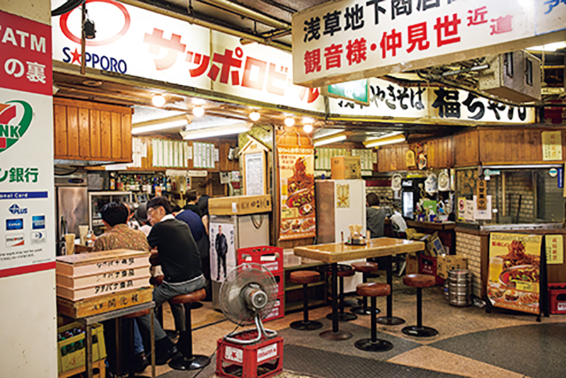 浅草焼きそば 福ちゃんの外観