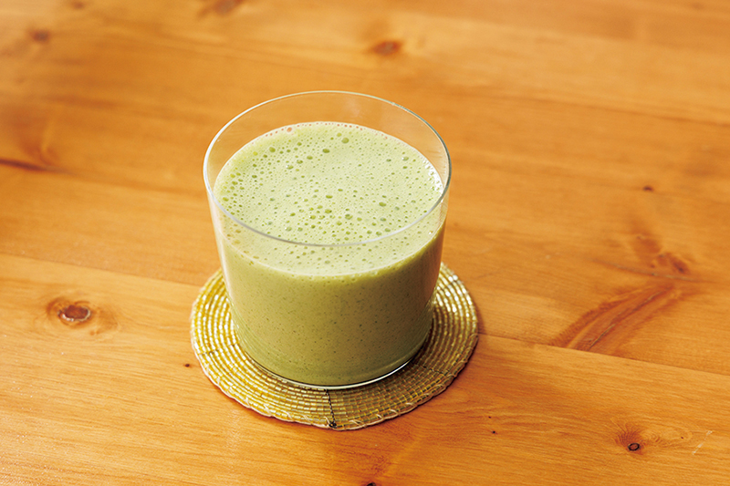 「ほうれん草とバナナのスムージー」