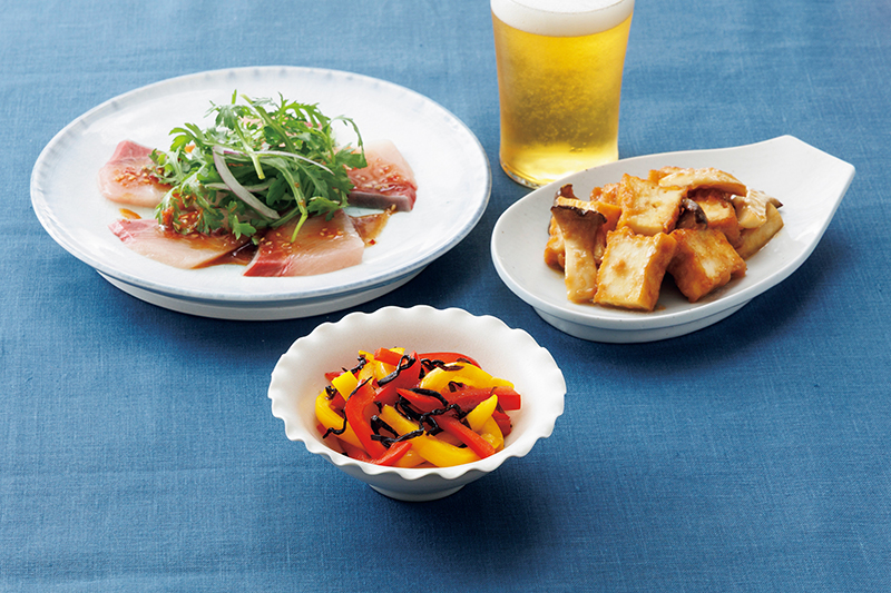 カルパッチョやソテーなど