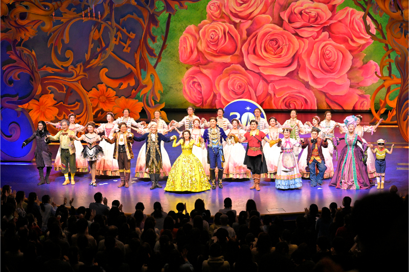 11月24日に『美女と野獣』は上演30周年を迎えた（撮影／荒井健）（C）Disney